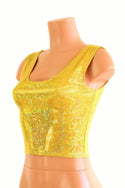 Ready To Ship Gold Kaleidoscope Crop Tank - 1