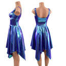 Long Waisted Pixie Hemline Starlette Dress - Coquetry Clothing
