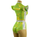 2PC Crop Top and Siren Shorts Set - Coquetry Clothing