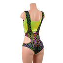 2PC Hipnotic Suspender Romper Set - Coquetry Clothing