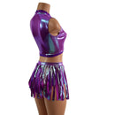 2PC Keyhole Top and Gladiator Shorts Set - Coquetry Clothing