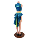 2PC Keyhole Top and Siren Shorts Set - Coquetry Clothing