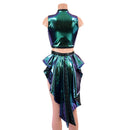 2PC Keyhole Top and Siren Shorts Set - Coquetry Clothing