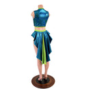 2PC Keyhole Top and Siren Shorts Set - Coquetry Clothing