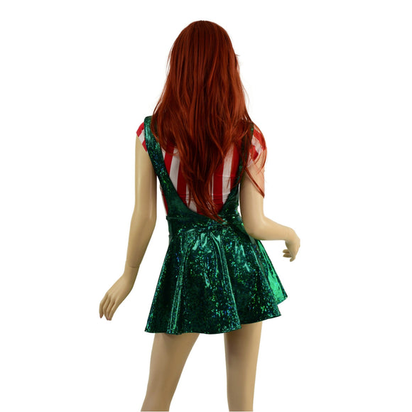 2PC Suspender Skirt and Crop Top Set - Coquetry Clothing