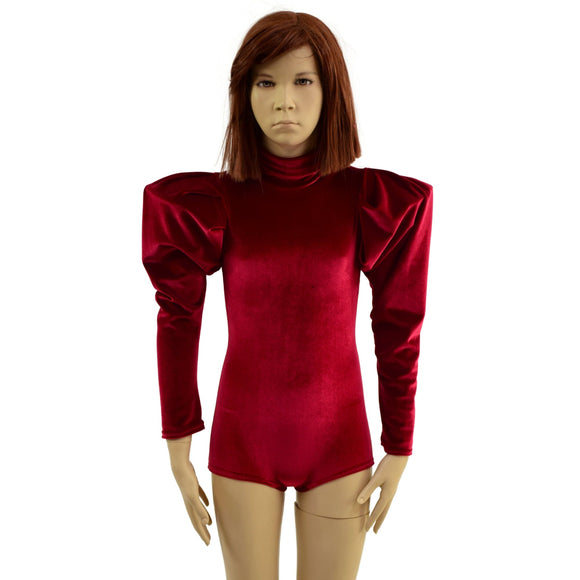 Kids Victoria Puffed Sleeve Romper - Coquetry Clothing