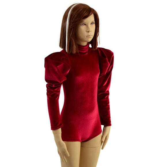 Kids Victoria Puffed Sleeve Romper - Coquetry Clothing