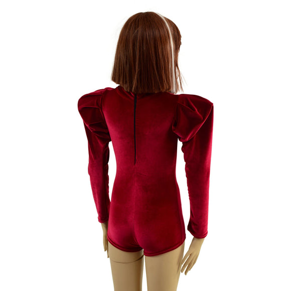 Kids Victoria Puffed Sleeve Romper - Coquetry Clothing