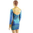 Rodeo Mini Dress with Side Panels, Fringe, Snap Cuffs and Yoke Collar - Coquetry Clothing