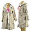 Double Minky Reversible A Line Coat - 6