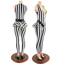 Plunging V Catsuit with Ruffle Rump and V Front Waistband - Coquetry Clothing