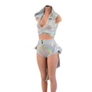 3pc Flashbulb Holographic Set - Coquetry Clothing