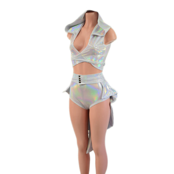 3pc Flashbulb Holographic Set - Coquetry Clothing