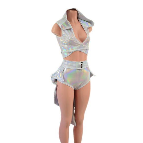 3pc Flashbulb Holographic Set - Coquetry Clothing