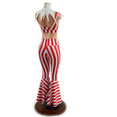 3PC Red and White Striped Elf Set - Coquetry Clothing