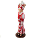 3PC Red and White Striped Elf Set - Coquetry Clothing