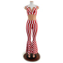3PC Red and White Striped Elf Set - Coquetry Clothing