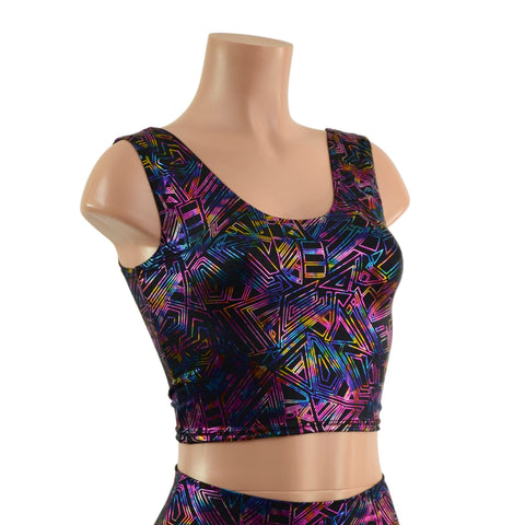 Cyberspace Crop Tank - Coquetry Clothing