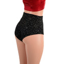 High Waist Siren Shorts in Star Noir - 2