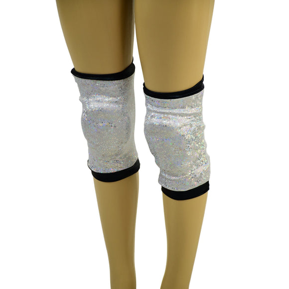 4PC Wrestling Shorts, Crop Top and Knee Pad Covers Set - Coquetry Clothing