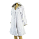 Double Minky Reversible A Line Coat - Coquetry Clothing