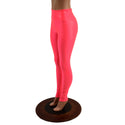 Blazing Coral UV Glow High Waist Leggings - 3