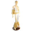 4PC Fringed Mens Wrestling Set - Coquetry Clothing