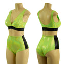 Neon Lime and Black Mystique Siren & Starlette Set - 1