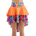 Double Tiered Hi Lo Skirt - 2