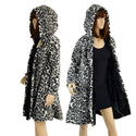 Double Minky Reversible A Line Coat - 2