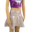 Silver/Pink Scale Kids Skirt or Skort-1