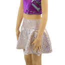 Silver/Pink Scale Kids Skirt or Skort-5