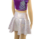 Silver/Pink Scale Kids Skirt or Skort-4