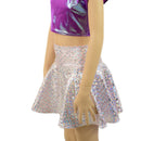 Silver/Pink Scale Kids Skirt or Skort-2