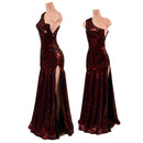 Trumpet Gown with Fully Separating Burlesque Style Zipper-4