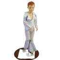 Kids Elvis Catsuit with Plunging Showtime Collar and Bell Bottoms - 5