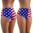 Stars and Stripes Siren Shorts - 1