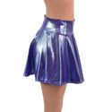 Lavender Ice Circle Cut Mini Skirt - 3