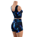 Deep Space High Waist Shorts OR Top READY to SHIP - 4
