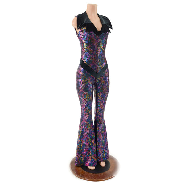Cyberspace Solar Flare V Front Catsuit with Showtime Collar - 5