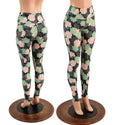Succa For You Succulent Print High Waist Leggings READY to SHIP - 1
