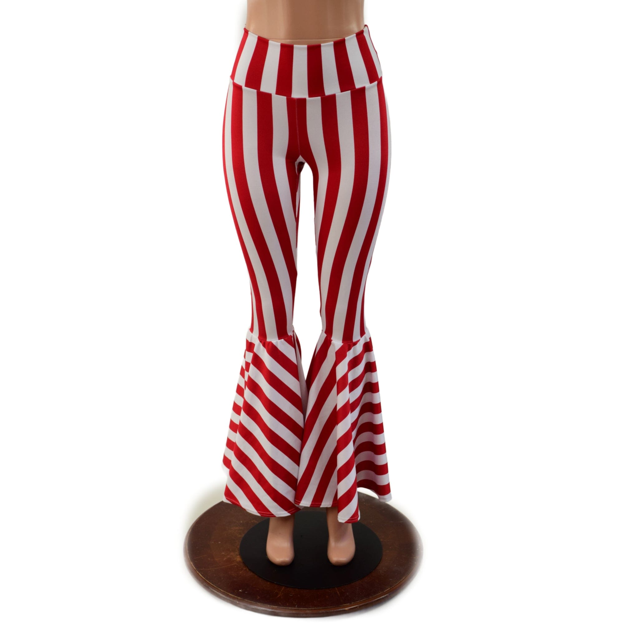 Red and white striped hotsell bell bottoms