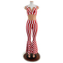 3PC Red and White Striped Elf Set - 2