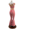 3PC Red and White Striped Elf Set - 3