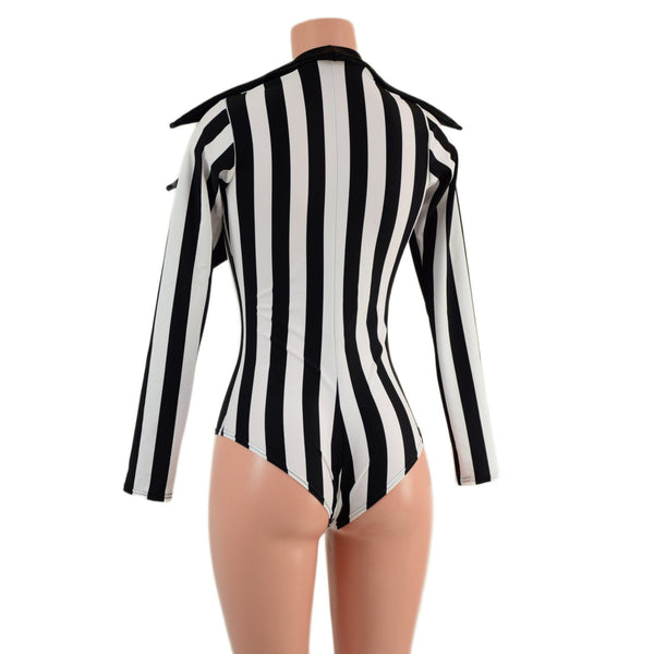 Demonica Collared Romper - 2