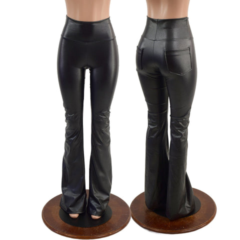 Stingray Bootcut Leggings with High Waist and Back Pockets - Coquetry Clothing