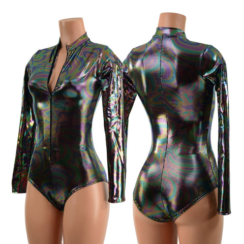 Oil Slick Stella Romper - Coquetry Clothing