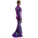 Puffed Victoria Sleeve Puddle Train Gown - Coquetry Clothing