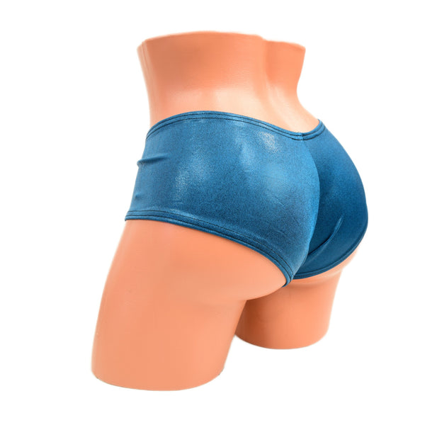 Nile Blue Ultra Cheeky Booty Shorts - 5