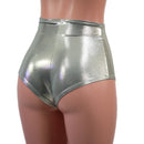 Platinum High Waist Siren Shorts-5